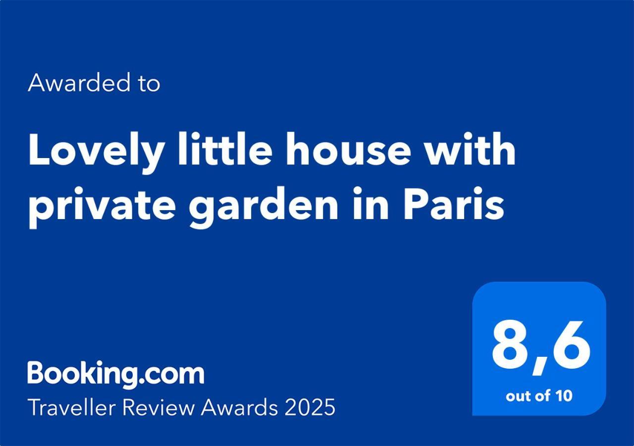 Lovely Little House With Private Garden In Paris Іврі-сюр-Сен Екстер'єр фото